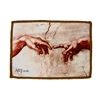 Creation of Adam - Hands by Michelangelo, deluxe iPad microfiber cleaning cloth