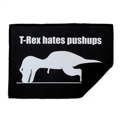 T-Rex Trying Touchscreen Cleaning Cloth