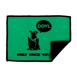 Yoda Only Once You Live Touchscreen Cleaning Cloth