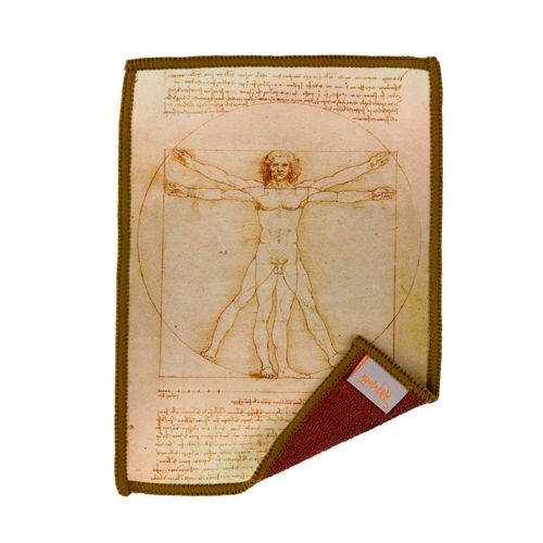 Vitruvian Man | Smartie Microfiber Cloth